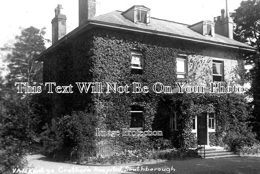 KE 4829 - VAD Crothers Hospital, Southborough, Kent WW1