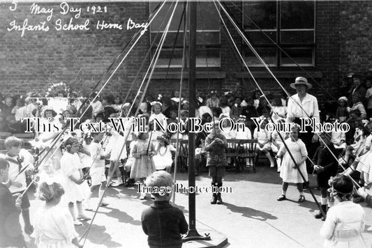 KE 4841 - May Day Celebrations, Herne Bay Infants School, Kent c1921