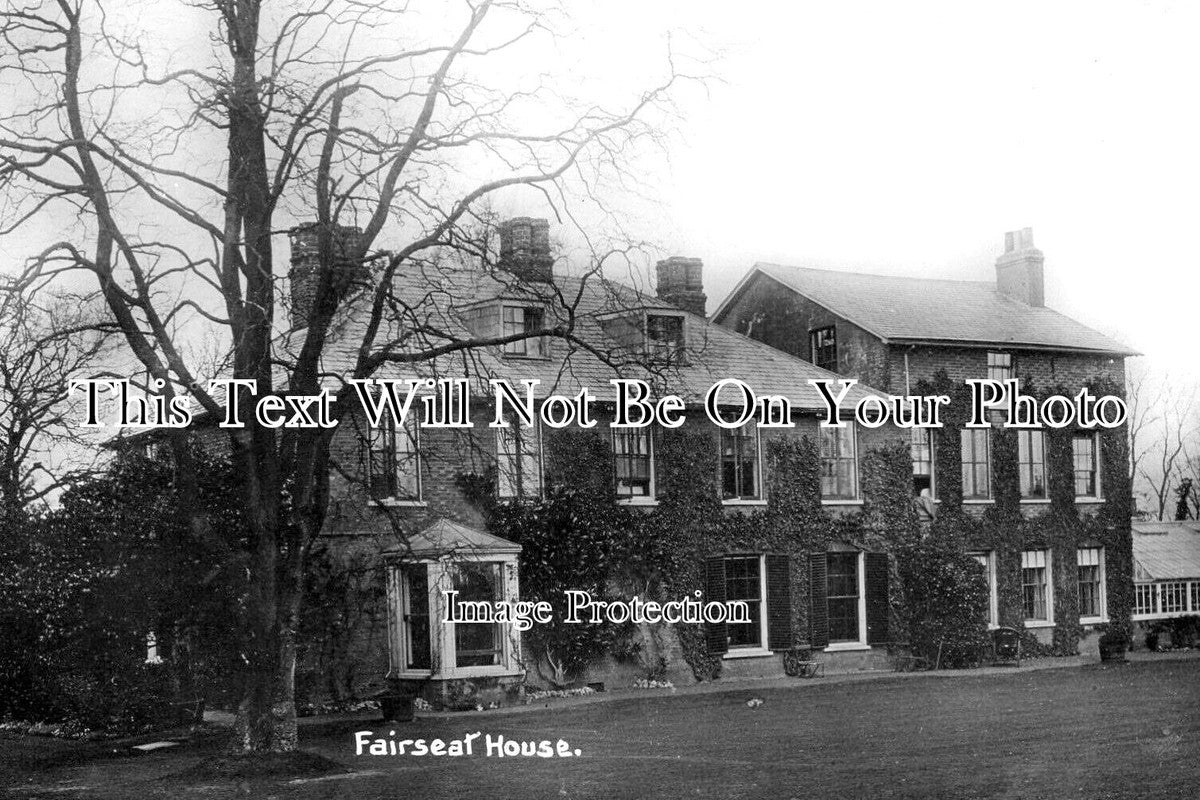 KE 4850 - Fairseat House, Fairseat, Meopham, Kent c1912