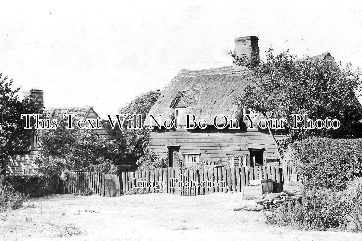 KE 4855 - Thatched Cottage, Thorrington. Tendring, Essex c1907