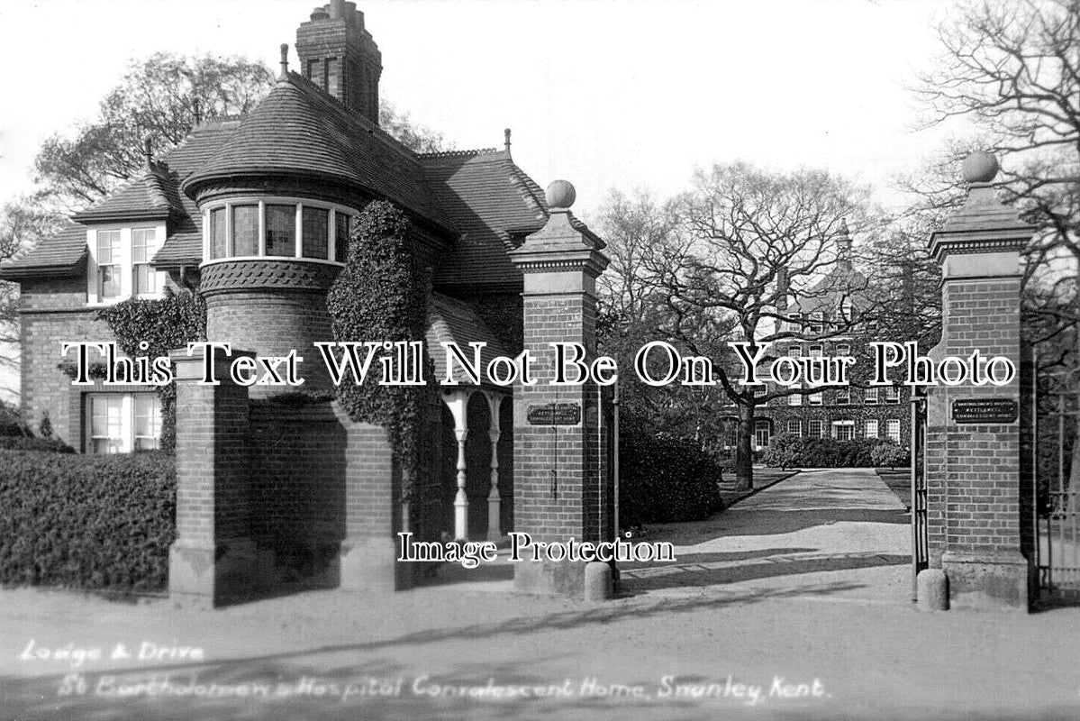 KE 4857 - St Bartholomews Hospital Convalescent Home, Swanley, Kent