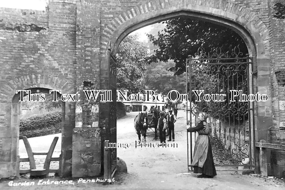 KE 4876 - Garden Entrance, Penshurst, Kent