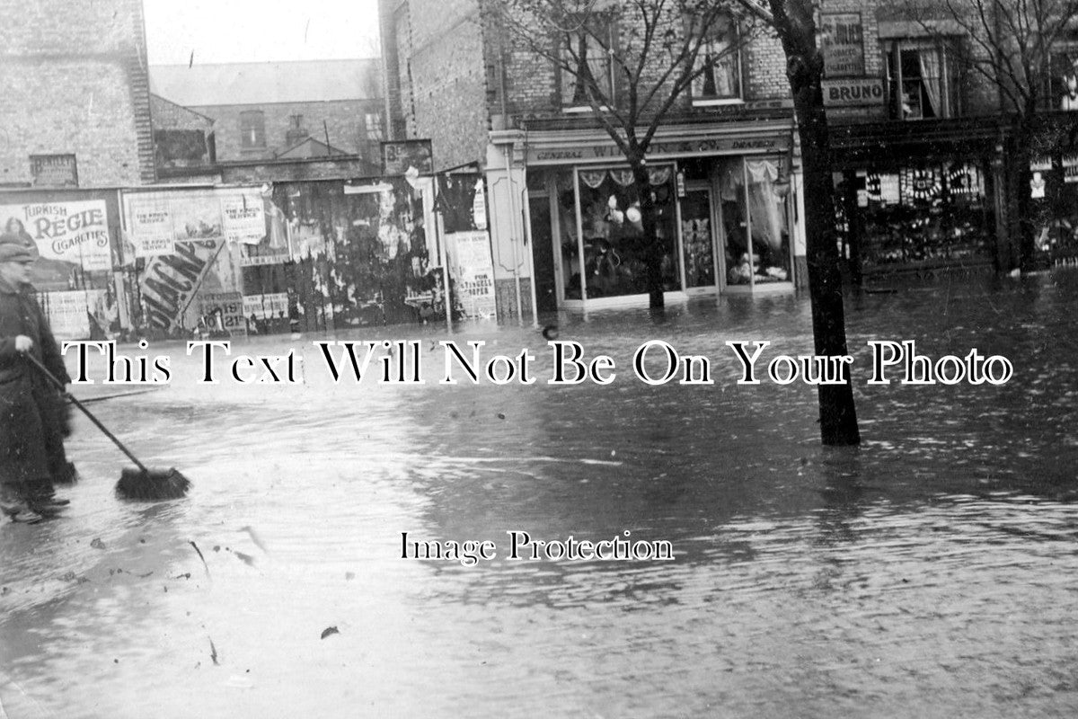 KE 488 Great Flood Of 1909 Folkestone Kent JB Archive ke-488-great-flood-of-1909-folkestone-kent-jb-archive