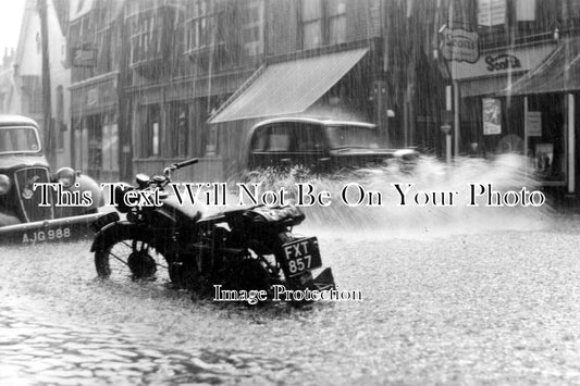 KE 489 - Flooding In High Street, Whitstable, Kent c1953