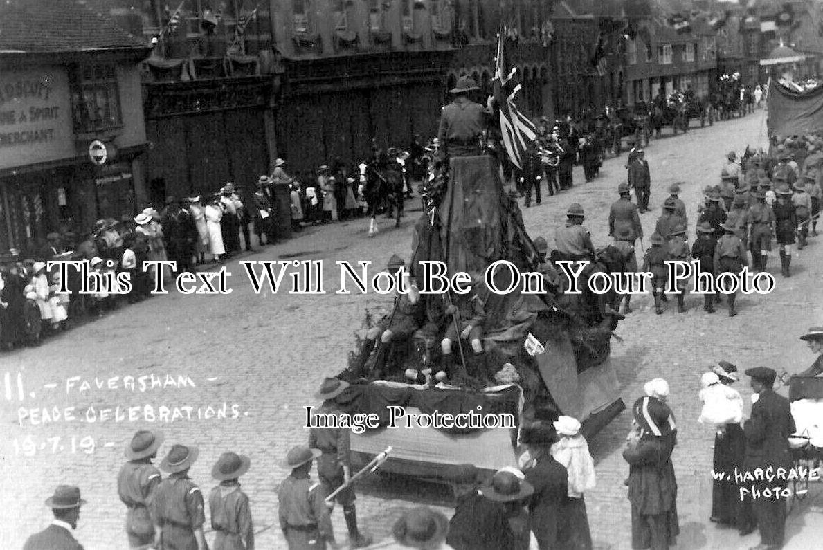 KE 4905 - Faversham Peace Celebrations, Kent 1919 WW1