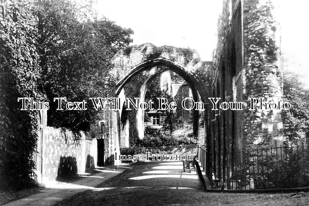 KE 4934 - Monastery Ruins, Canterbury, Kent