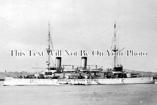 KE 4935 - HMS Olympia, Gravesend, Kent c1904