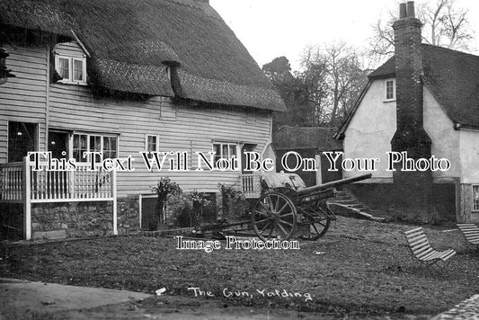 KE 4969 - The Gun, Yalding, Kent WW1 Cannon