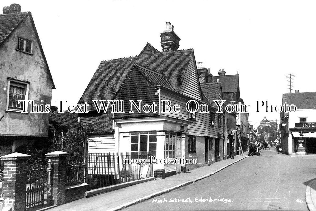 KE 4985 - High Street, Edenbridge, Kent c1915