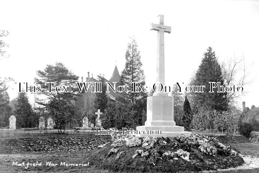 KE 5000 - Matfield War Memorial, Kent WW1