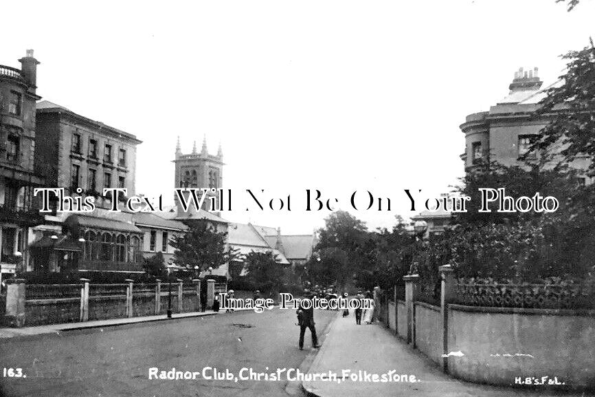 KE 5016 - Radnor Club, Christ Church, Folkestone, Kent