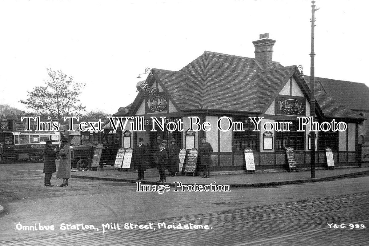 KE 5021 - Omnibus Railway Station, Mill Street, Maidstone, Kent