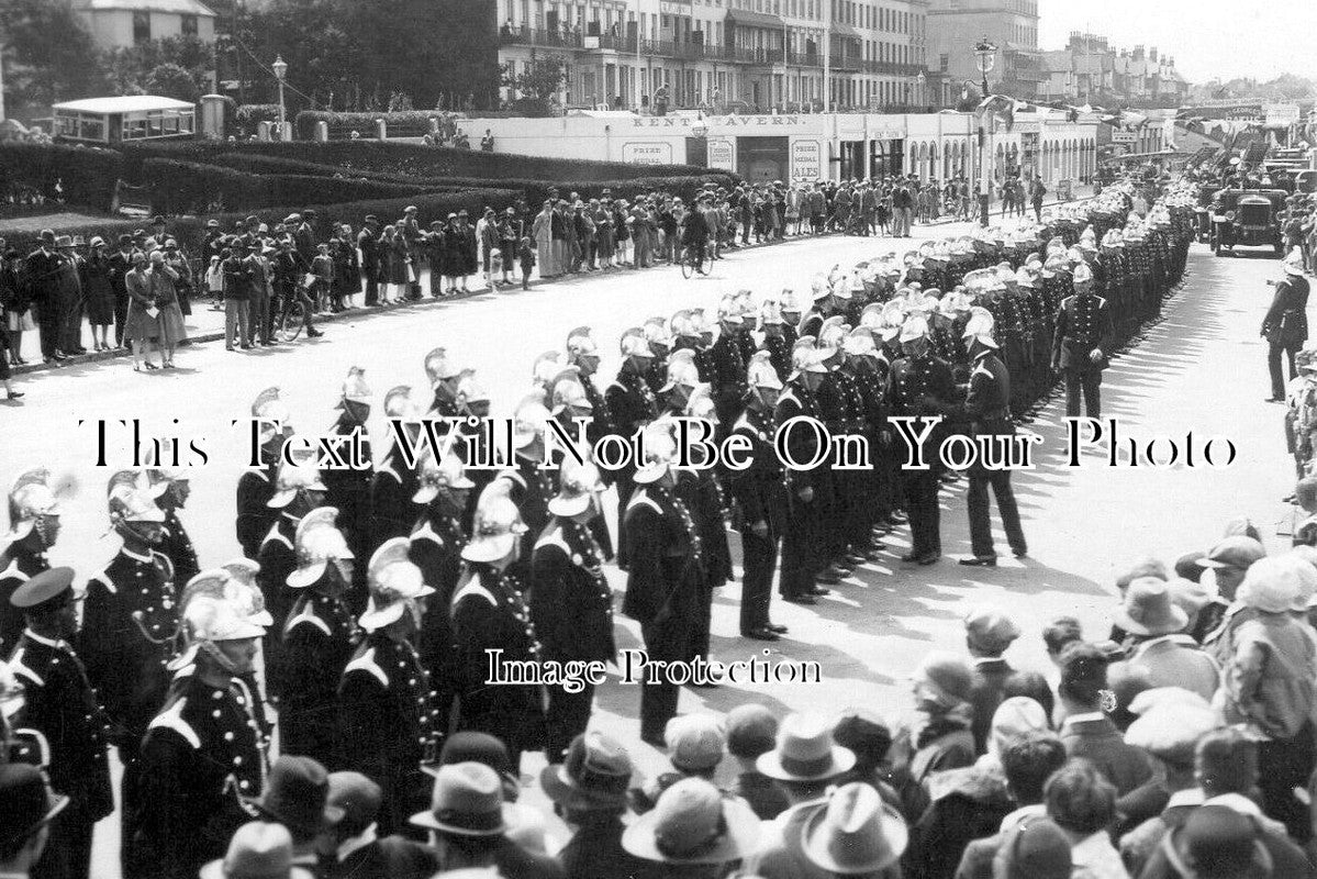 KE 5026 - Fire Brigade Parade, Herne Bay, Kent