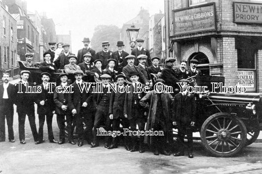 KE 5033 - Newing & Gibbons Printers, Charabanc Trip, Dover, Kent