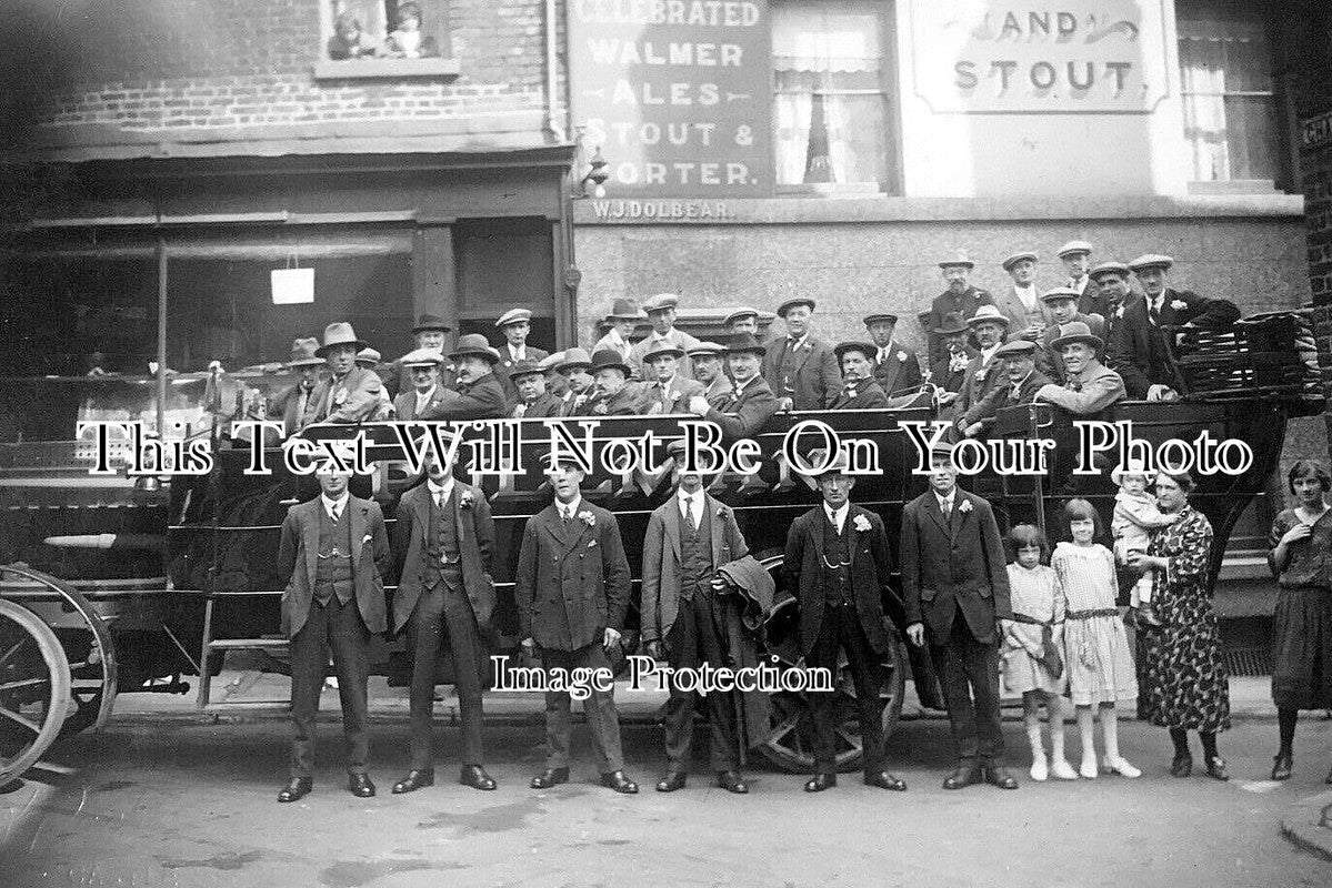 KE 5053 - Prince Louis Pub Outing To Dover, Kent c1925