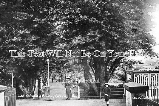 KE 5057 - Ladies Walk & Bowling Green, Hythe, Folkestone, Kent