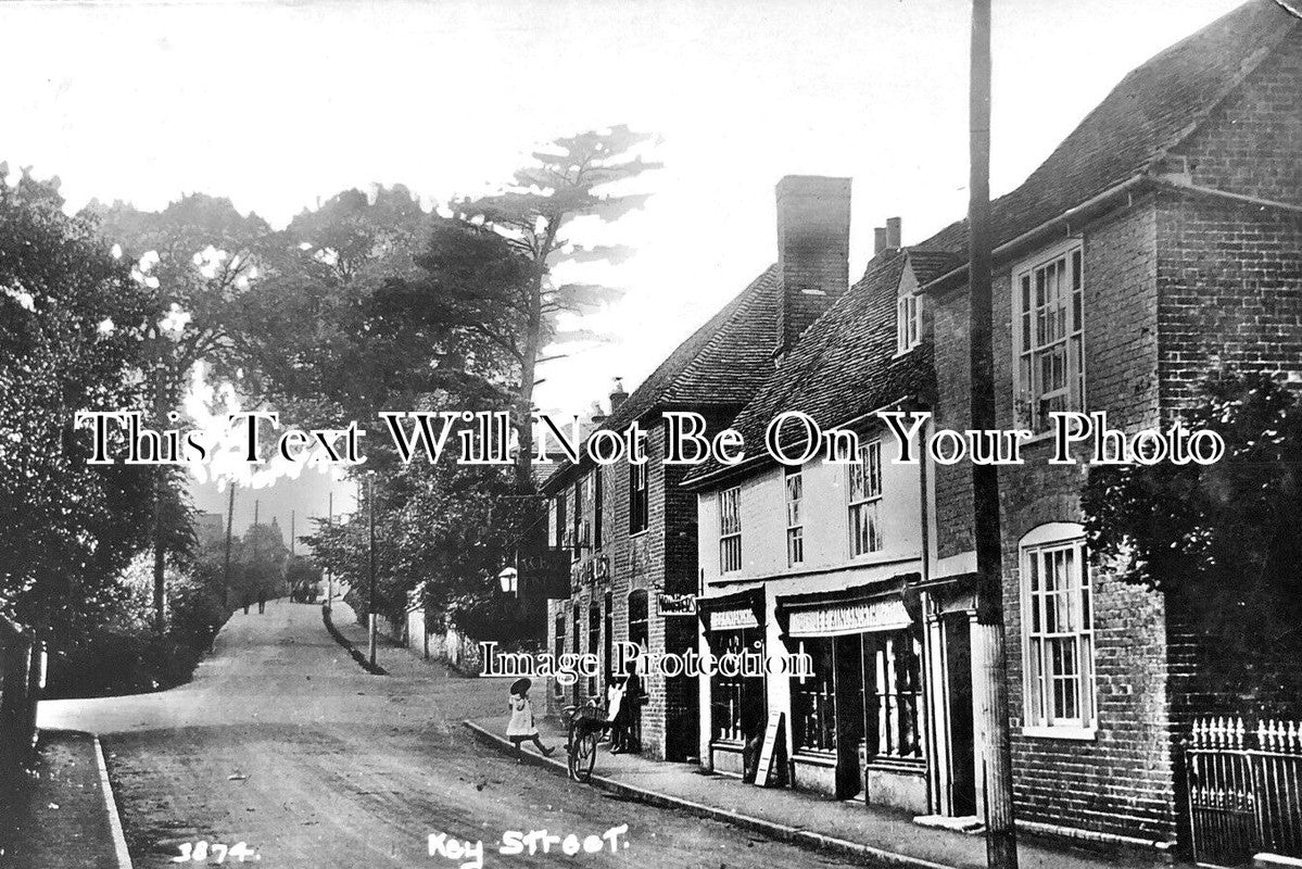 KE 5074 - Key Street, Sittingbourne, Kent c1918