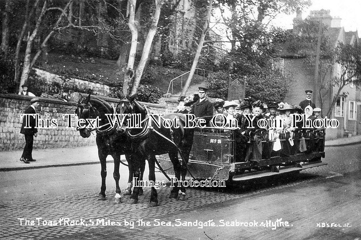 KE 5078 - The Toast Rack Tram, Sandgate, Seabrook & Hythe, Kent