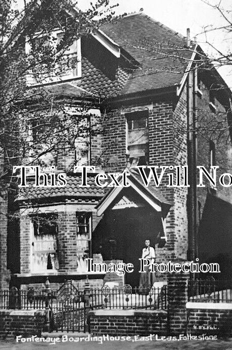 KE 5102 - Fontenaye Boarding House, East Leas, Folkestone, Kent
