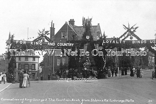 KE 5116 - Coronation Of King George V, St Johns Road, Tunbridge Wells
