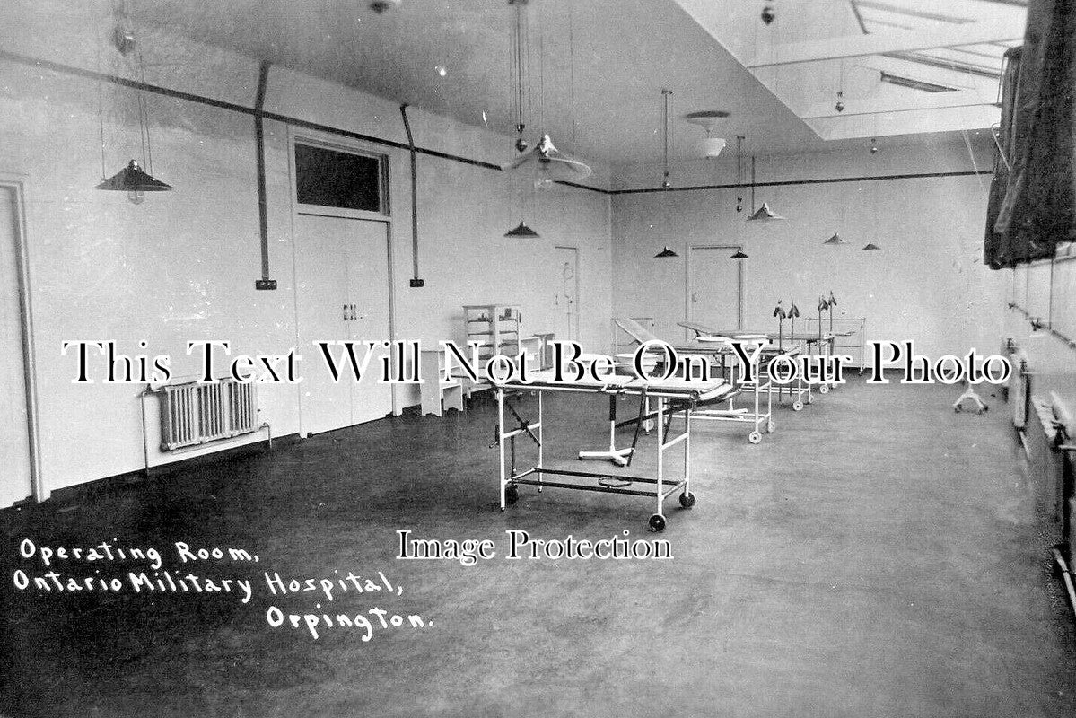 KE 5139 - Operating Room, Ontario Military Hospital, Orpington, Kent