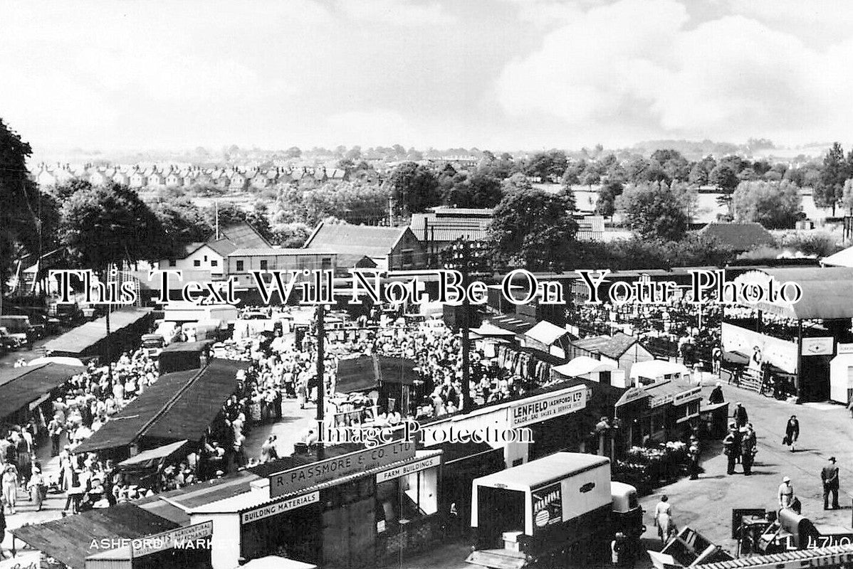 KE 5141 - Ashford Market, Kent c1963