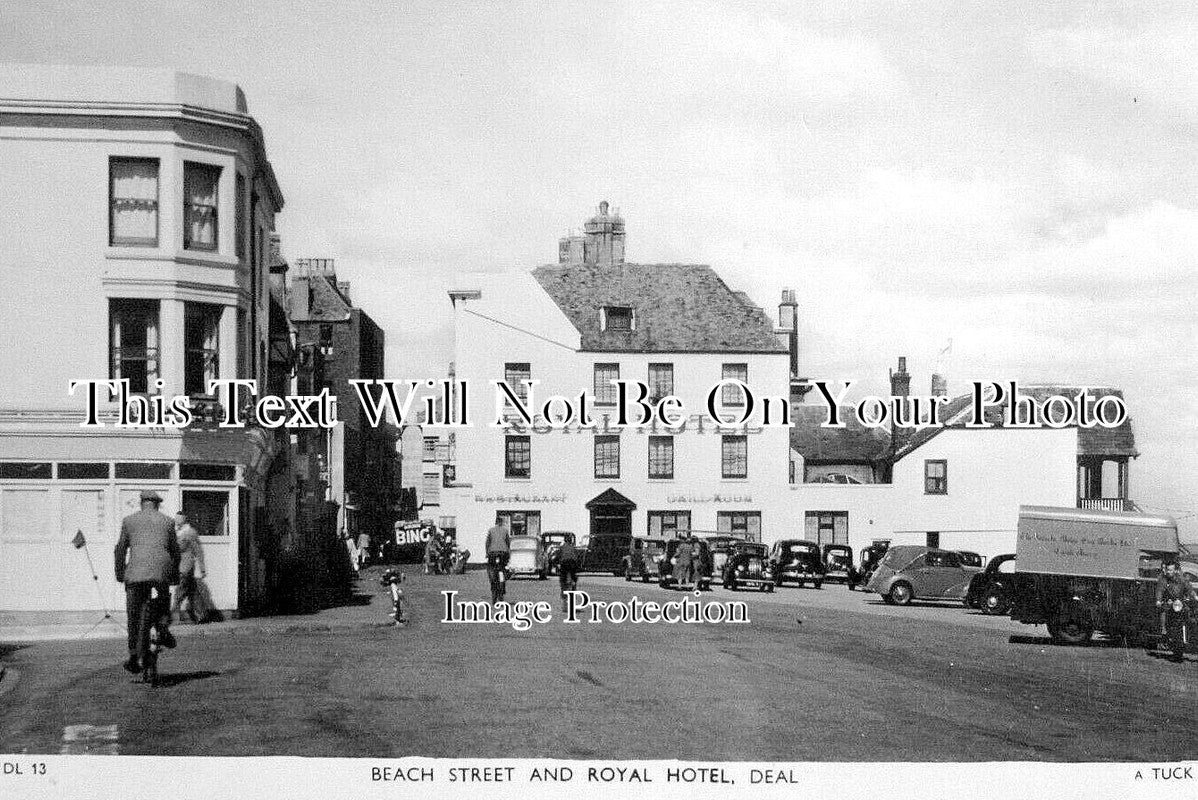 KE 5164 - Beach Street & The Royal Hotel, Deal, Kent