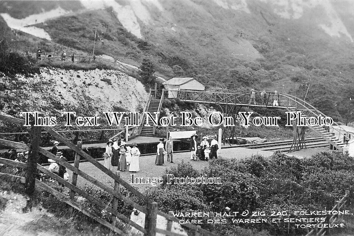 KE 5178 - Warren Halt & Zig Zag, Folkestone, Kent