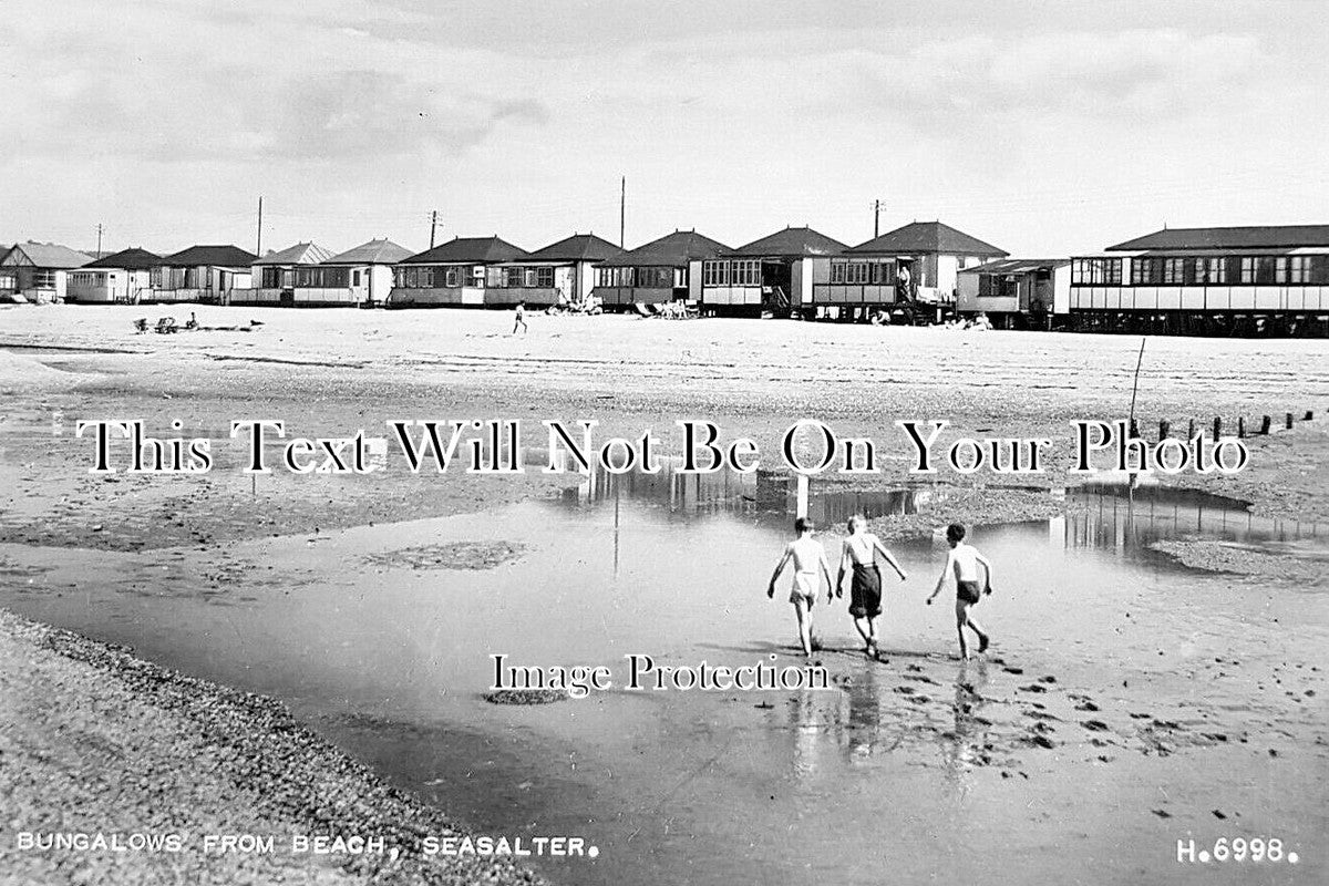 KE 5180 - Bungalows From Beach, Seasalter, Kent