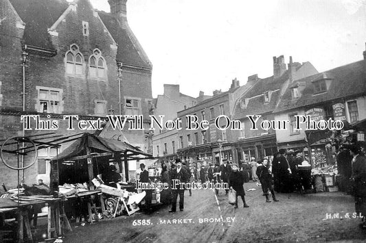 KE 5203 - Bromley Market, Kent c1916