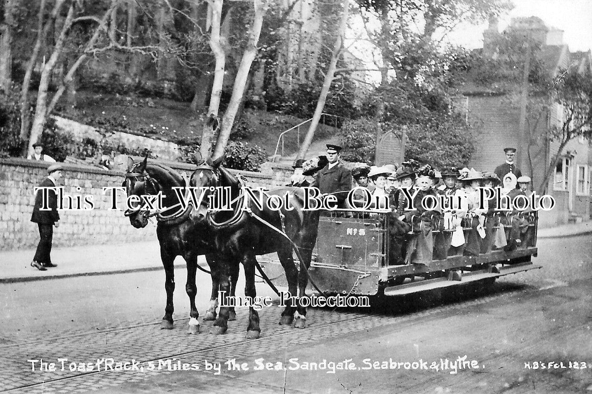 KE 5233 - The Toast Rack Tram, Sandgate, Seabrook & Hythe, Kent