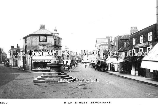 KE 5237 - High Street, Sevenoaks, Kent c1913