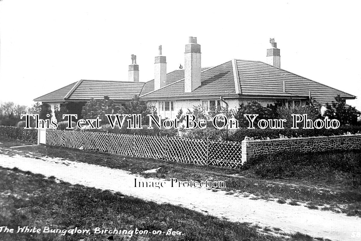 KE 5242 - The White Bungalow, Birchington On Sea, Kent c1911