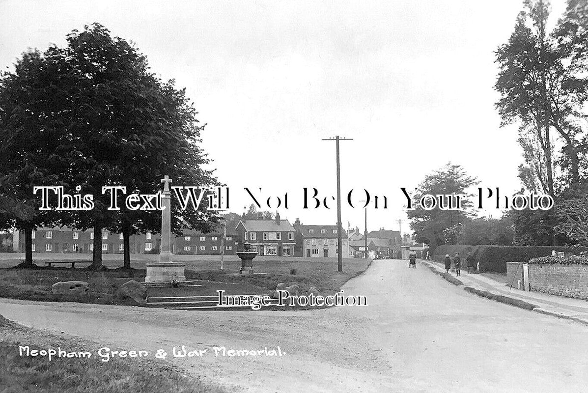 KE 5245 - Meopham Green & War Memorial, Kent – JB Archive