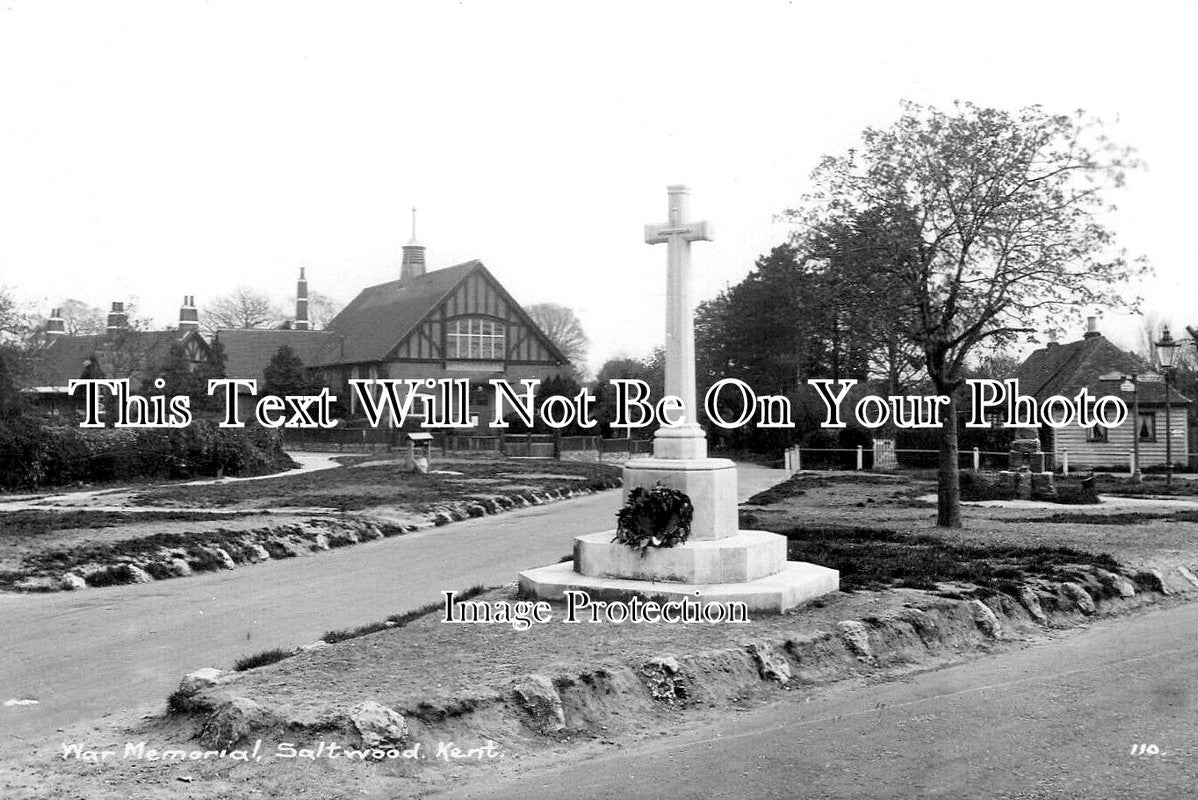 KE 5285 - Saltwood War Memorial, Kent