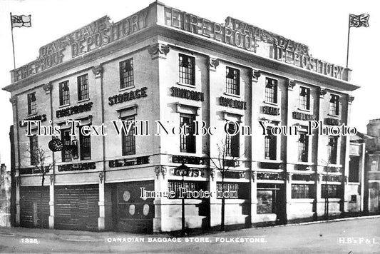 KE 5292 - Canadian Baggage Store, Folkestone, Kent