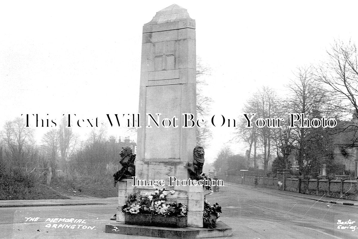 KE 5293 - Orpington War Memorial, Kent