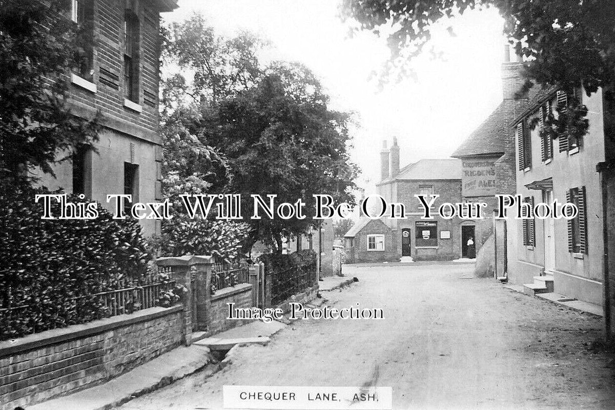 KE 5296 - Chequer Lane, Ash, Kent c1918