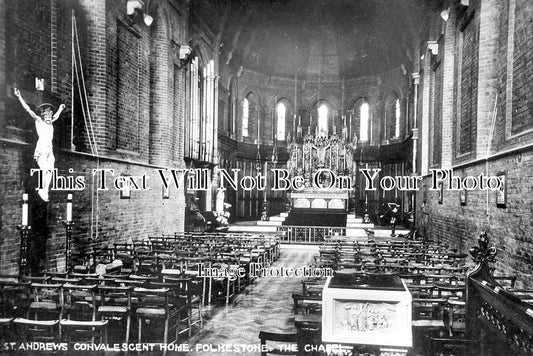 KE 5340 - St Andrews Convalescent Home Chapel, Folkestone, Kent