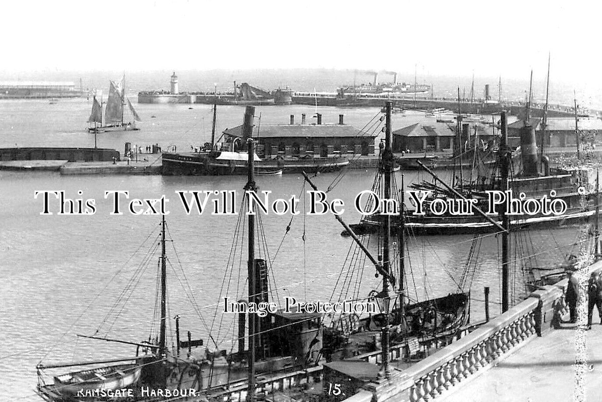 KE 5347 - Ramsgate Harbour, Kent c1929