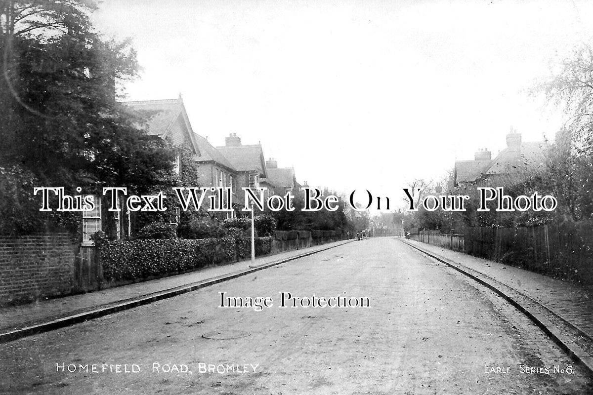 KE 5348 - Homefield Road, Bromley, Kent c1906
