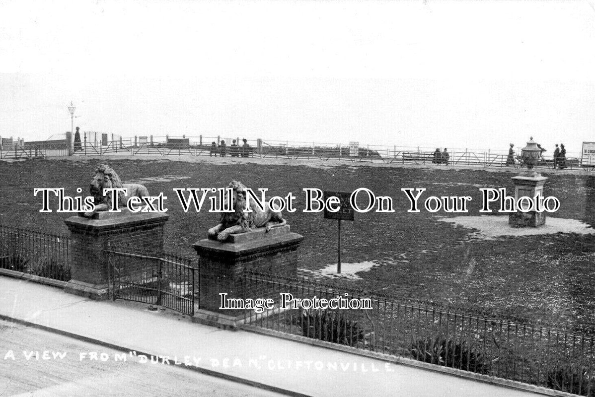 KE 5349 - View From Durley Dean, Cliftonville, Margate, Kent c1912