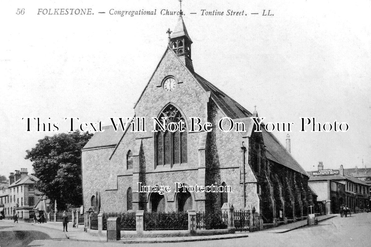 KE 5368 - Folkestone Congregational Church, Tontine Street, Kent