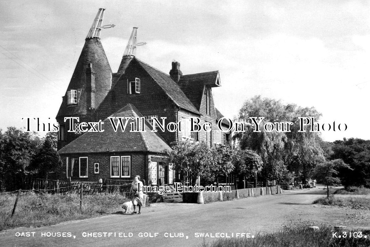 KE 5388 - Oast Houses, Chestfield Golf Club, Swalecliffe, Kent – JB Archive
