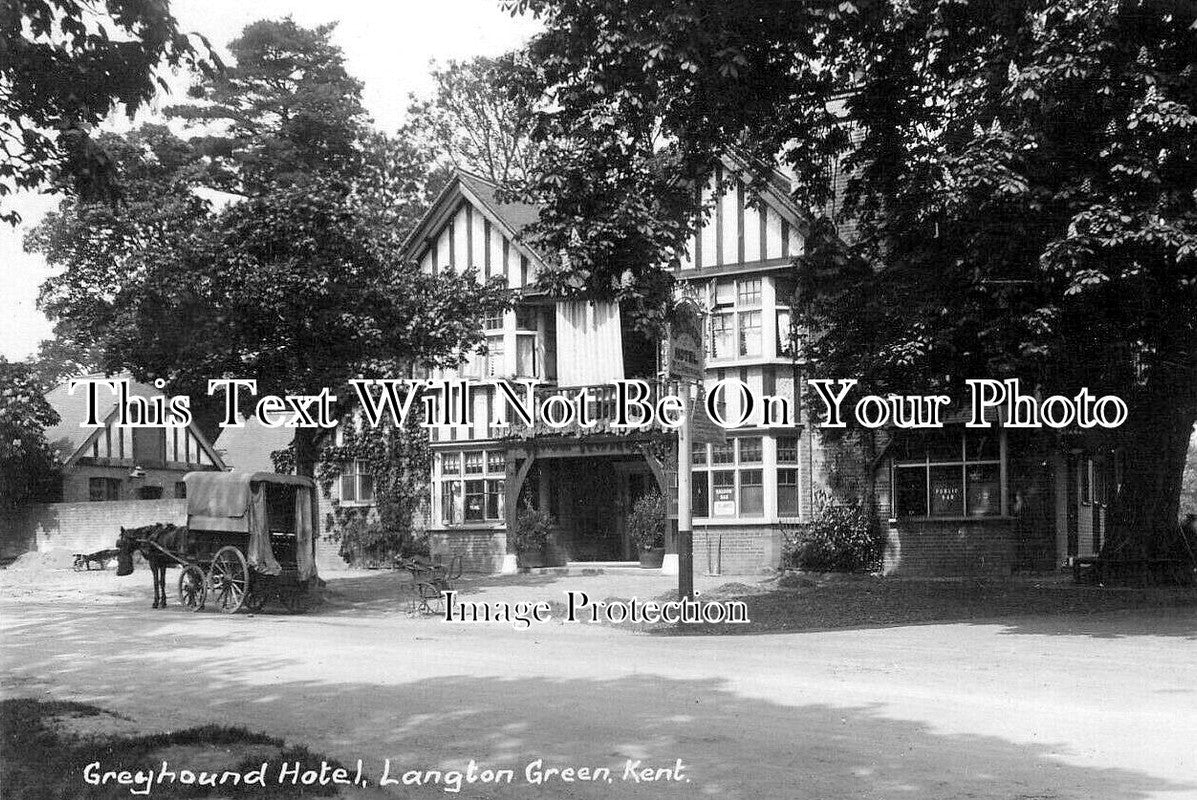 KE 5413 - The Greyhound Hotel, Langton Green, Kent