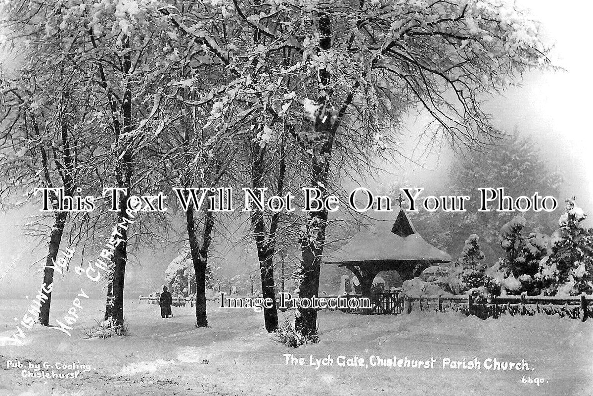 KE 5429 - The Lych Gate, Chislehurst Parish Church, Kent