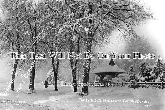 KE 5429 - The Lych Gate, Chislehurst Parish Church, Kent