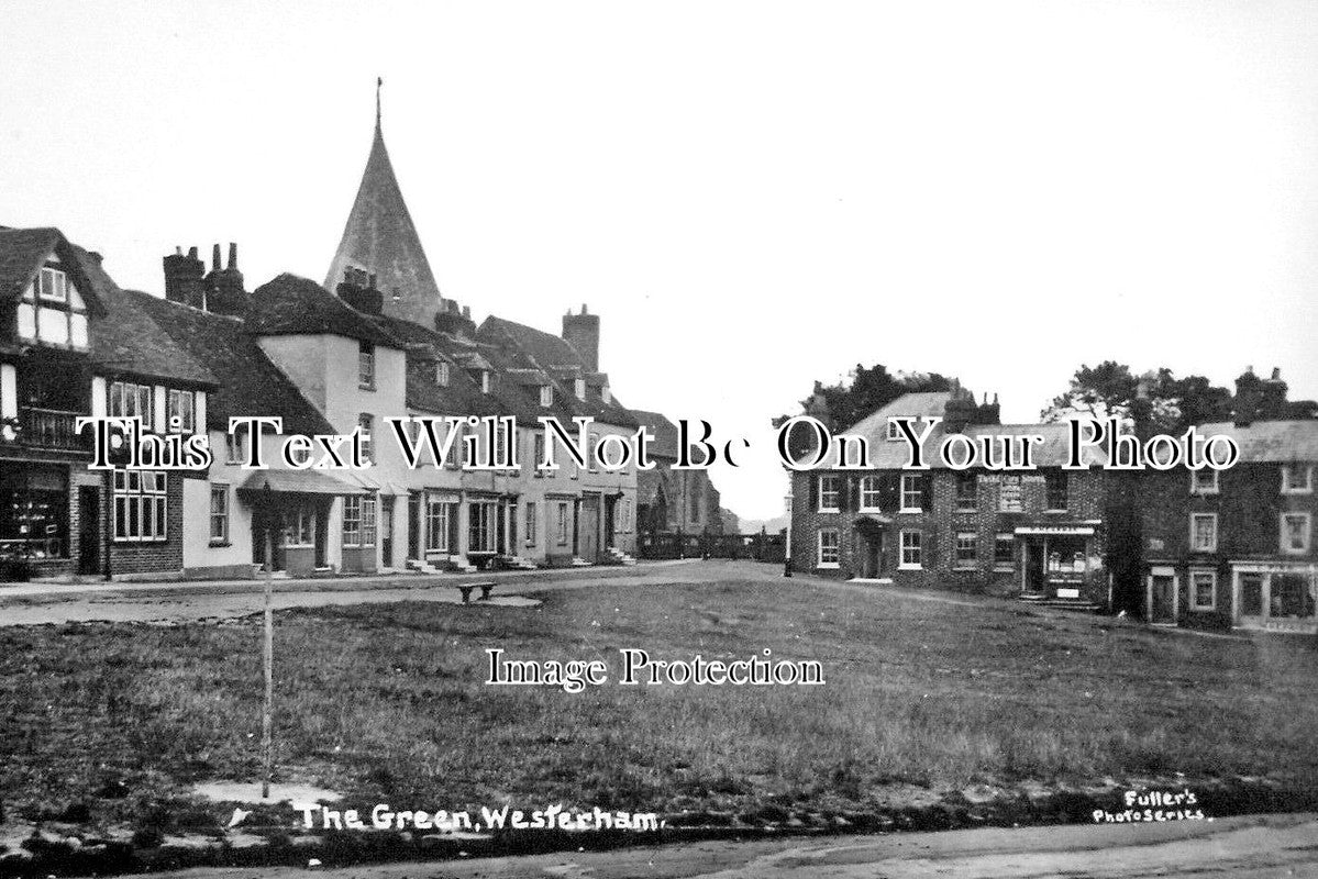 KE 5432 - The Green, Westerham, Kent c1920