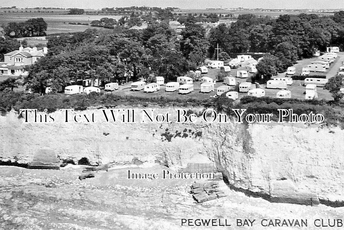 KE 5446 - Pegwell Bay Caravan Club, Kent c1962