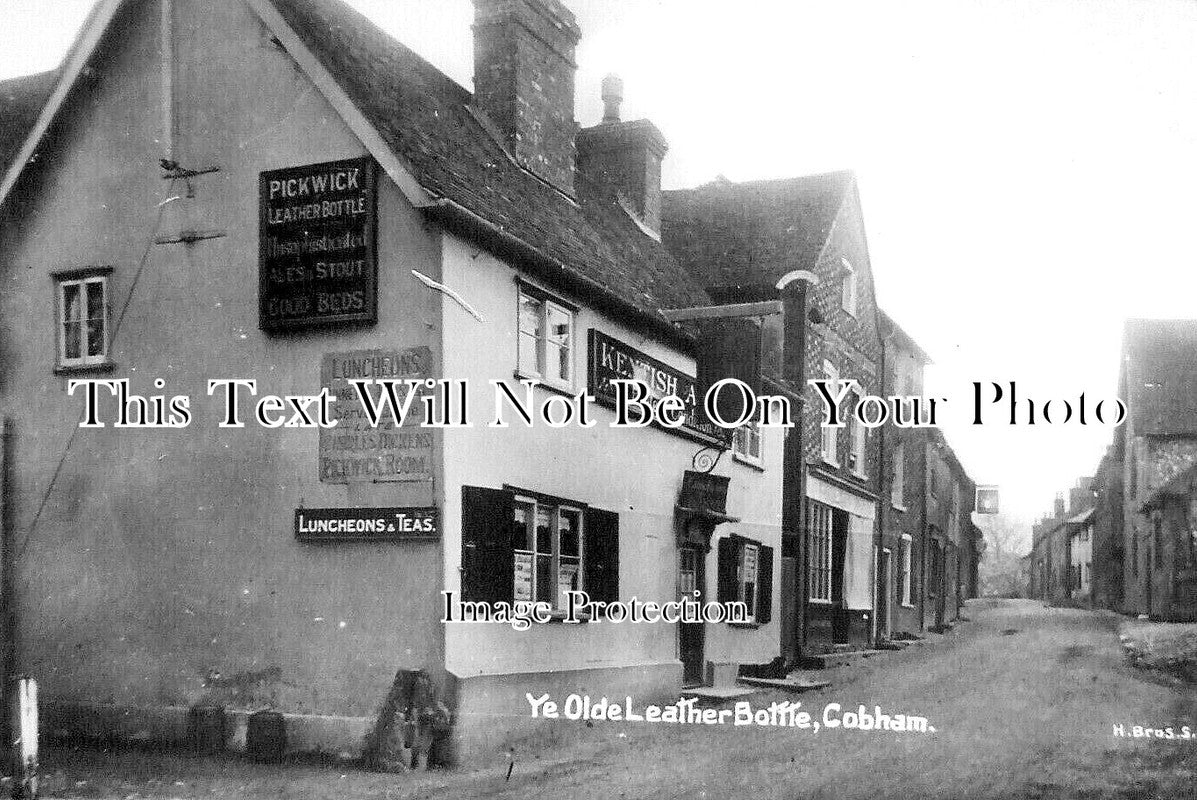 KE 5502 - Ye Olde Leather Bottle Pub, Cobham, Kent c1910